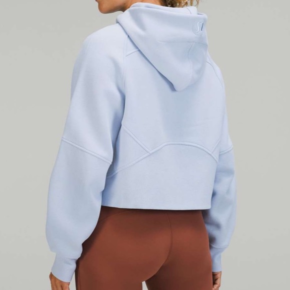 NWT Lululemon Scuba Oversized Full Zip Blue Linen Size M/L - Picture 9 of 12